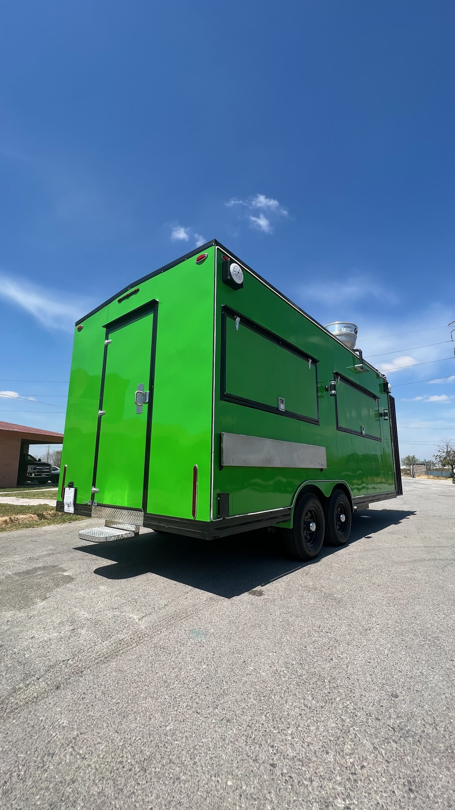 Alvaro 8.5x18 custom food trailer