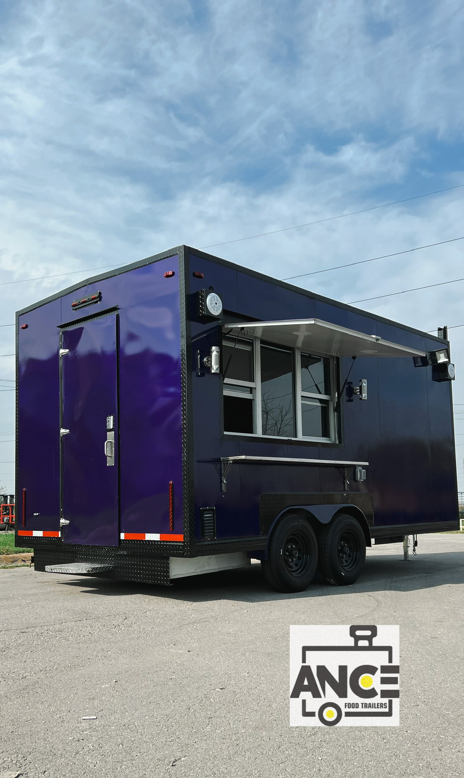 Antonio 8.5x16 custom food trailer
