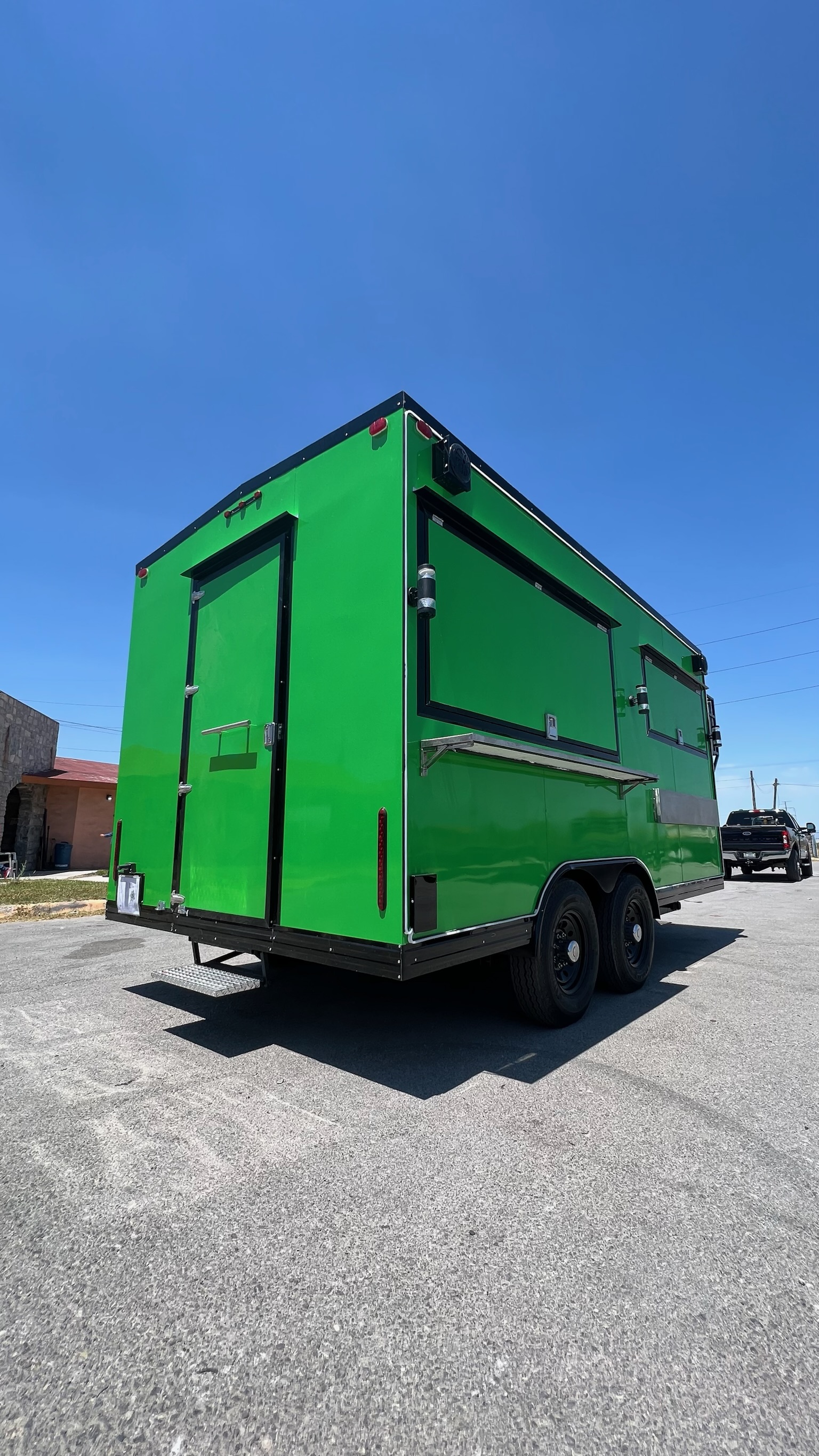 Maria (2) 8.5x2 custom food trailer