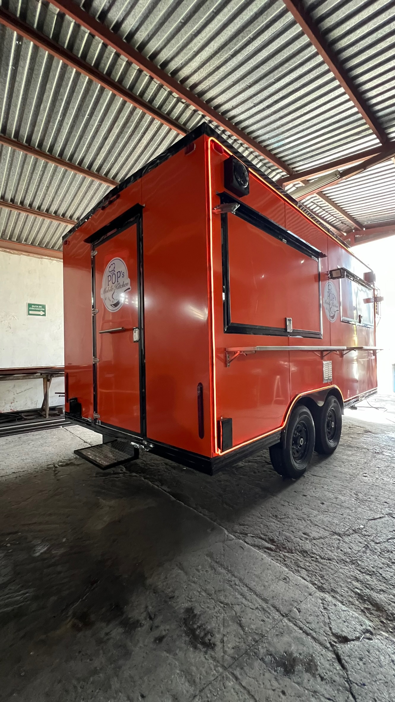 Richard 8.5x16 custom food trailer